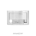 Ferrecci Men's Stainless Steel Removable Belt Buckle - C5047